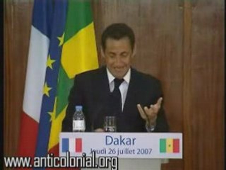 L_Homme Africain selon Sarkozy