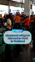 Myanmar refugees allowed to work in Thailand