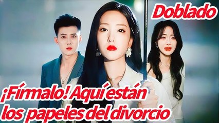 Firmalo Aqui estan los papeles del Divorcio