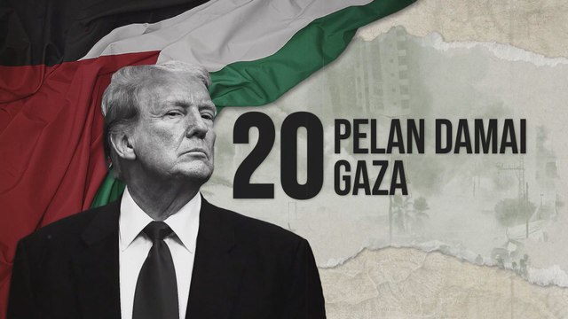 [INFOGRAFIK] 20 Cadangan Pelan Damai Tamatkan Perang Di Gaza