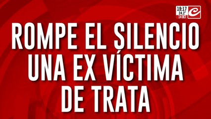 Rompe el silencio una sobreviviente de trata de personas