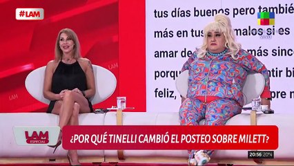 MARCELO TINELLI COPIÓ Y PEGÓ UN POSTEO DEDICADO A MILETT?