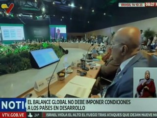 Venezuela alzó su voz en defensa de la Madre Tierra durante la COP30