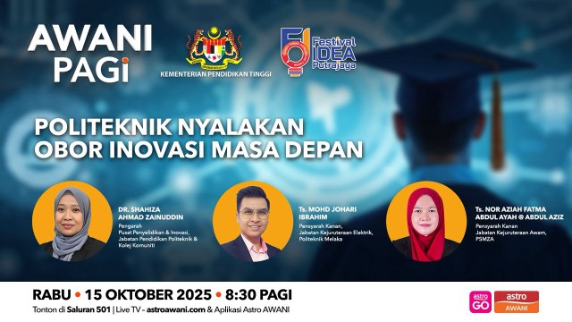 AWANI Pagi: Politeknik Nyalakan Obor Inovasi Masa Depan