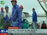China | Pescadores venezolanos buscan en Shanghái la mejor tecnología para la pesca artesanal