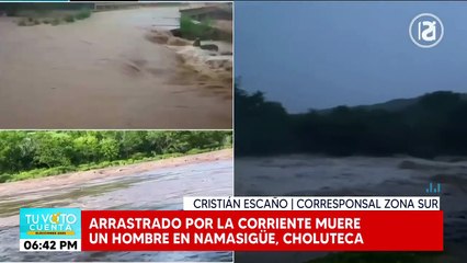 17 comunidades incomunicadas y 900 familias afectadas informa su alcalde, Carlos Martínez