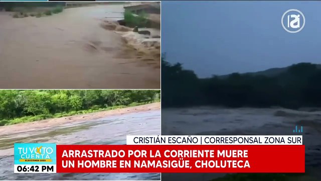 17 comunidades incomunicadas y 900 familias afectadas informa su alcalde, Carlos Martínez
