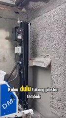 Mesin Plester Otomatis Bikin Tukang Jadi Santai! 😱