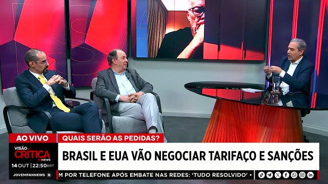 Giannetti aponta principais elementos para negociação do tarifaço entre Brasil e EUA | VISÃO CRÍTICA