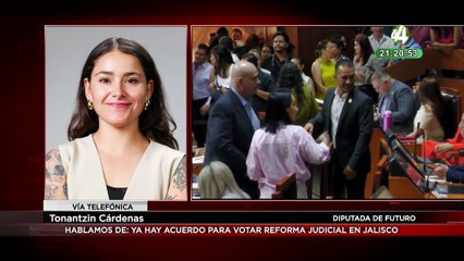 Ya hay acuerdo para votar reforma judicial en Jalisco