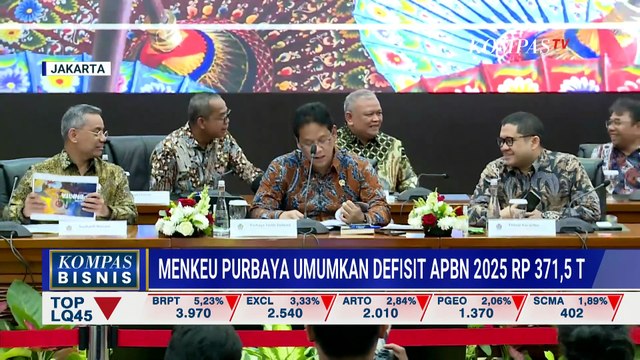 Menkeu Purbaya Umumkan Defisit APBN 2025 Capai Rp371,5 Triliun, 1,56 Persen dari PDB