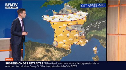 Météo: de la grisaille dans la matinée et des températures atteignant les 24 degrés dans le sud-est l’après-midi