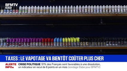 Les produits de vapotage pourraient bientôt être taxés de 30 à 50 centimes d'euros par flacon de 10 millilitres