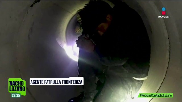Estos túneles de desagüe se han convertido en rutas clandestinas para traficar migrantes