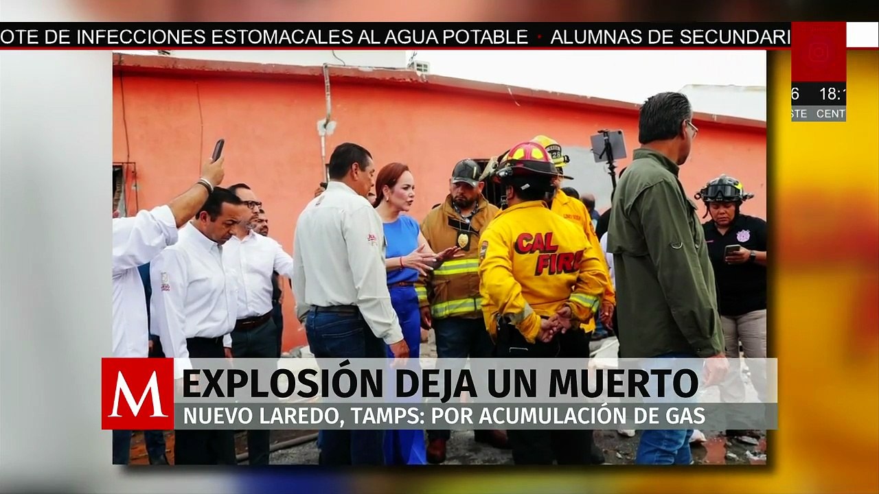 Explosión por acumulación de gas deja a una persona sin vida en Tamaulipas