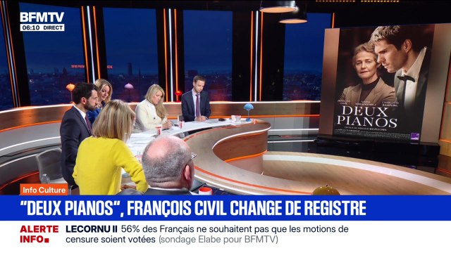 Deux pianos , François Civil change de registre - 15/10