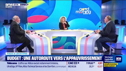 Emmanuel Lechypre face à Jean-Marc Daniel : Budget, une autoroute vers l'appauvrissement - 15/10