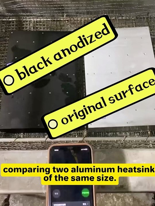 Anodized vs. Non-Anodized Heatsink: Real Cooling Test!