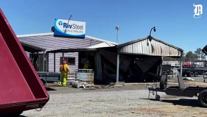 Shed fire - Riv Steel Wagga