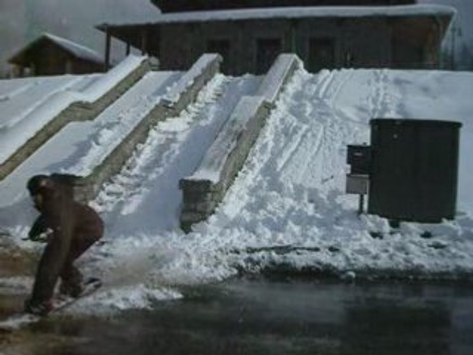 Petite video snow.