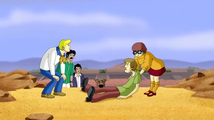 Scooby Doo and monster in mexico ( animated movie )
