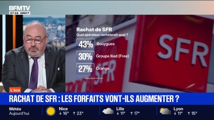 BFM éco : Rachat de SFR, les forfaits vont-ils augmenter ? - 15/10