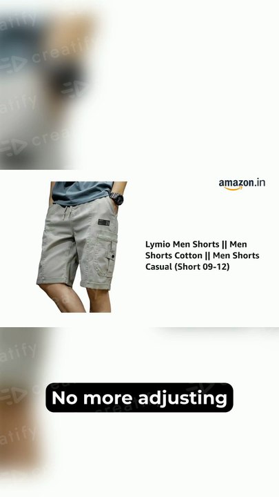 Best Budget Men’s Shorts?  | Lymio Cotton Shorts Full Review ✅ | The Creatify Store