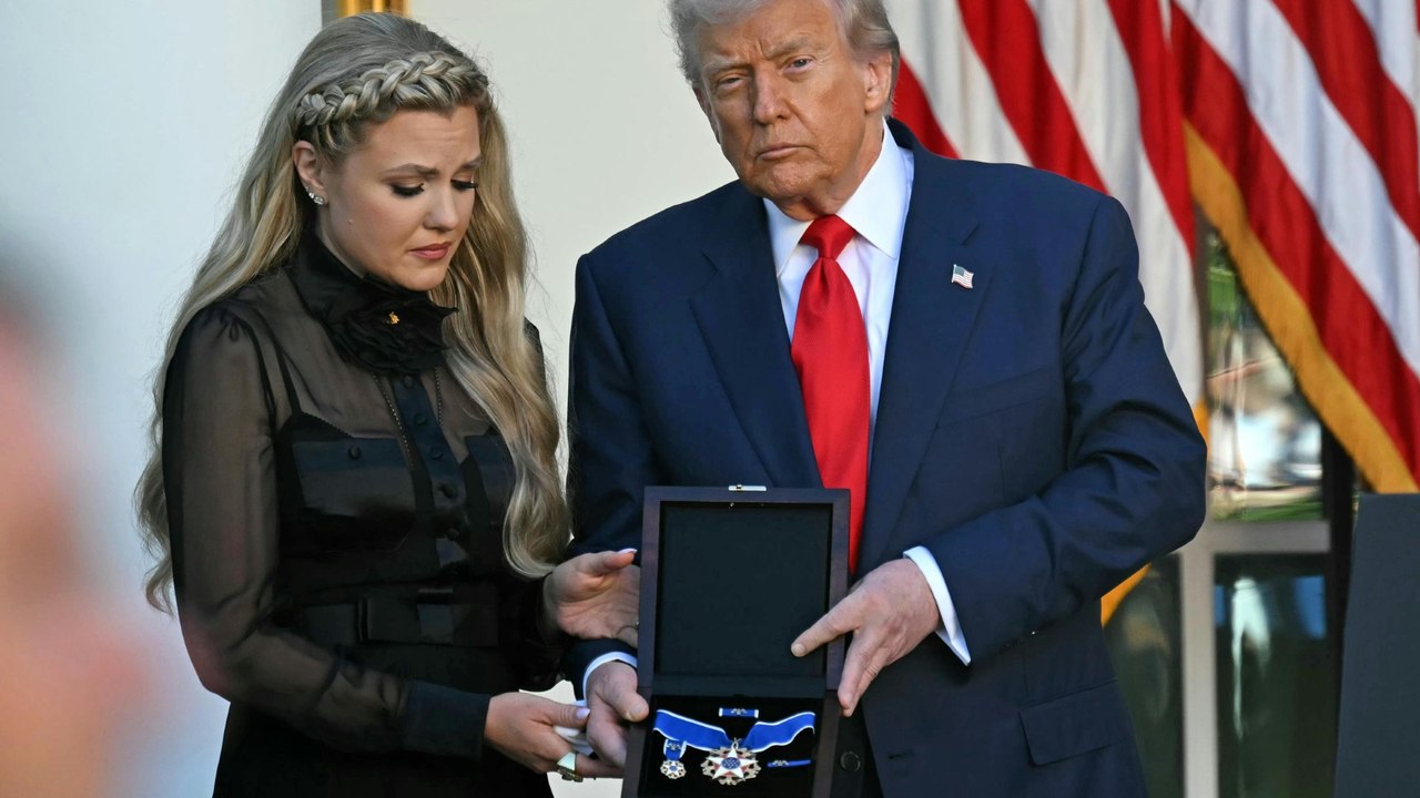 Trump verleiht Charlie Kirk posthum höchste zivile Auszeichnung