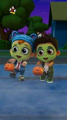 🍭 How Much Candy Can We Collect Tonight? 🎶   #Fun #Halloween #TrickOrTreat