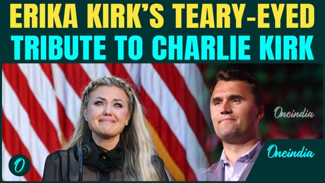 Full Speech: Erika Kirk’s Emotional Tribute to Charlie Kirk | Reveals daughter’s message on birthday