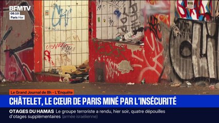 Trafic de drogue, vols, agressions...: une augmentation de la violence dans le quartier de Châtelet à Paris