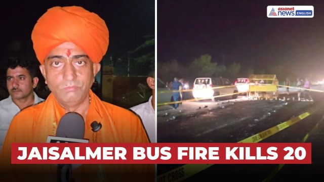 Jaisalmer Bus Accident: 20 Dead; CM Bhajanlal Sharma Visits Injured