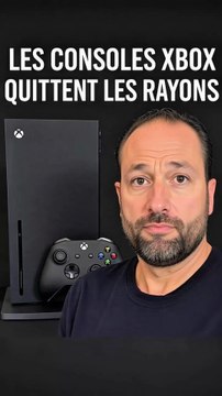 Coup de tonnerre dans l’univers Xbox : certaines enseignes retirent les consoles de leurs rayons 😱 Simple baisse de ventes ou stratégie pour un futur 100 % cloud et Game Pass ? 🤔 Dis-moi si tu crois encore à l’avenir des consoles physiques