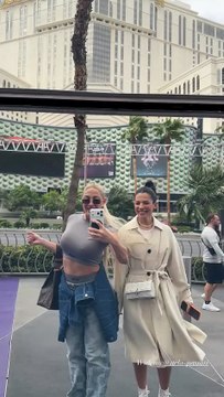 Η Ιωάννα Τούνη μαζί με την Στέλλα Πάσσαρη στο Λας Βέγκας