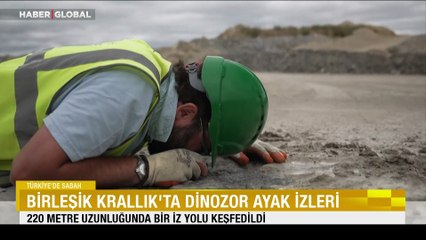 Birleşik Krallık’ta keşfedilen dinozor ayak izleri şaşırttı