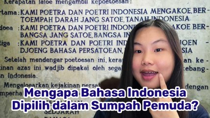 Mengapa Bahasa Indonesia Dipilih dalam Sumpah Pemuda? Ini Alasannya