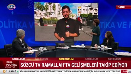 SÖZCÜ TV Ramallah'ta