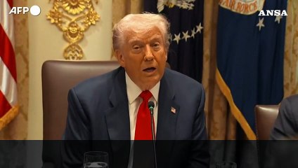 Trump: "Se Hamas non rinuncia alle armi, ci penseremo noi"