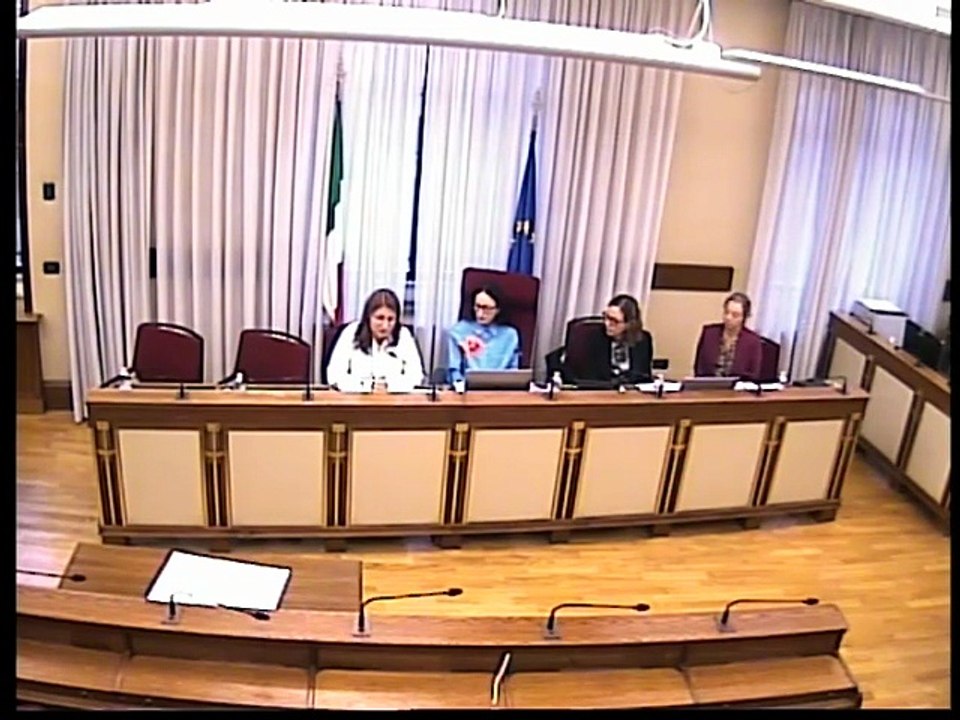 Roma - ​Audizioni Natalia Re ed Elisabetta Fersini (15.10.25)