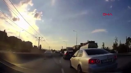 Bursa\'da korkunç kaza! O anlar kamerada