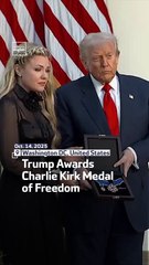 Trump Awards Charlie Kirk Medal of Freedom
