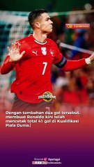 Cetak Rekor Lagi, Ronaldo Jadi Top Skor Kualifikasi Piala Dunia