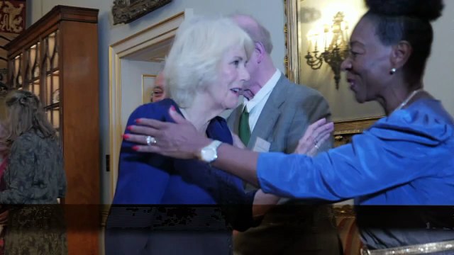 Queen Camilla welcomes Peter Rabbit to Clarence House