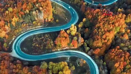 Bursa’nın yanı başında ‘hazan’ güzelliği