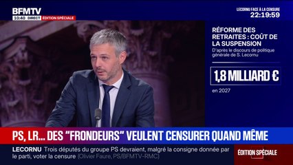 Loïc Kervran: “Je suis certain qu’aucune voix de député Horizons n’ira à la censure”