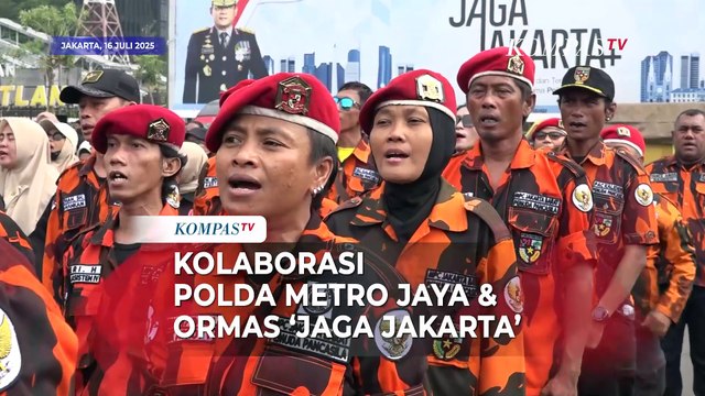 Kolaborasi Polda Metro Jaya dan Ormas di Program Jaga Jakarta