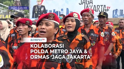 Kolaborasi Polda Metro Jaya dan Ormas di Program Jaga Jakarta