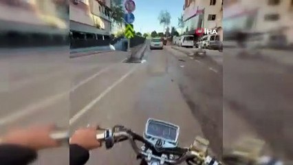 Ters yönden girdi, söyledikleri pes dedirtti :\"Canından olma bekle, istediğim yerden girerim\"