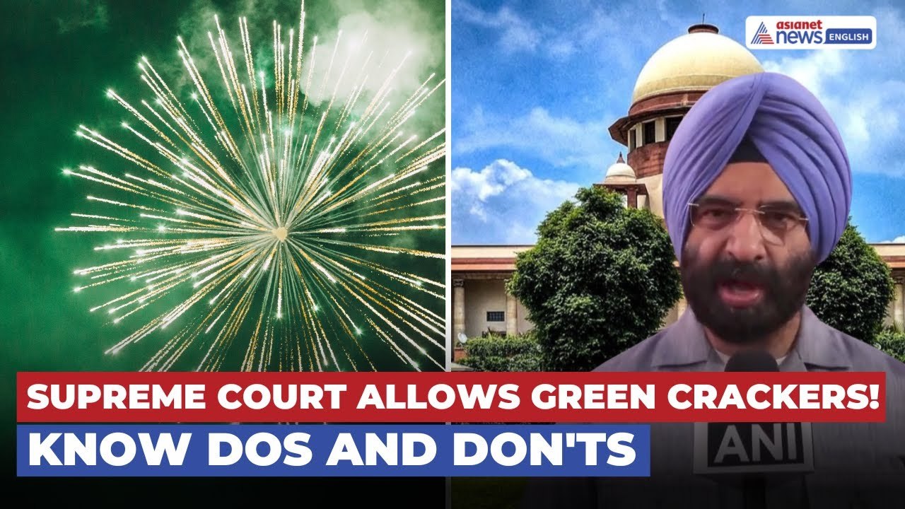 BREAKING: Supreme Court Allows Green Crackers for Diwali in Delhi-NCR | Know DOs & DON’Ts