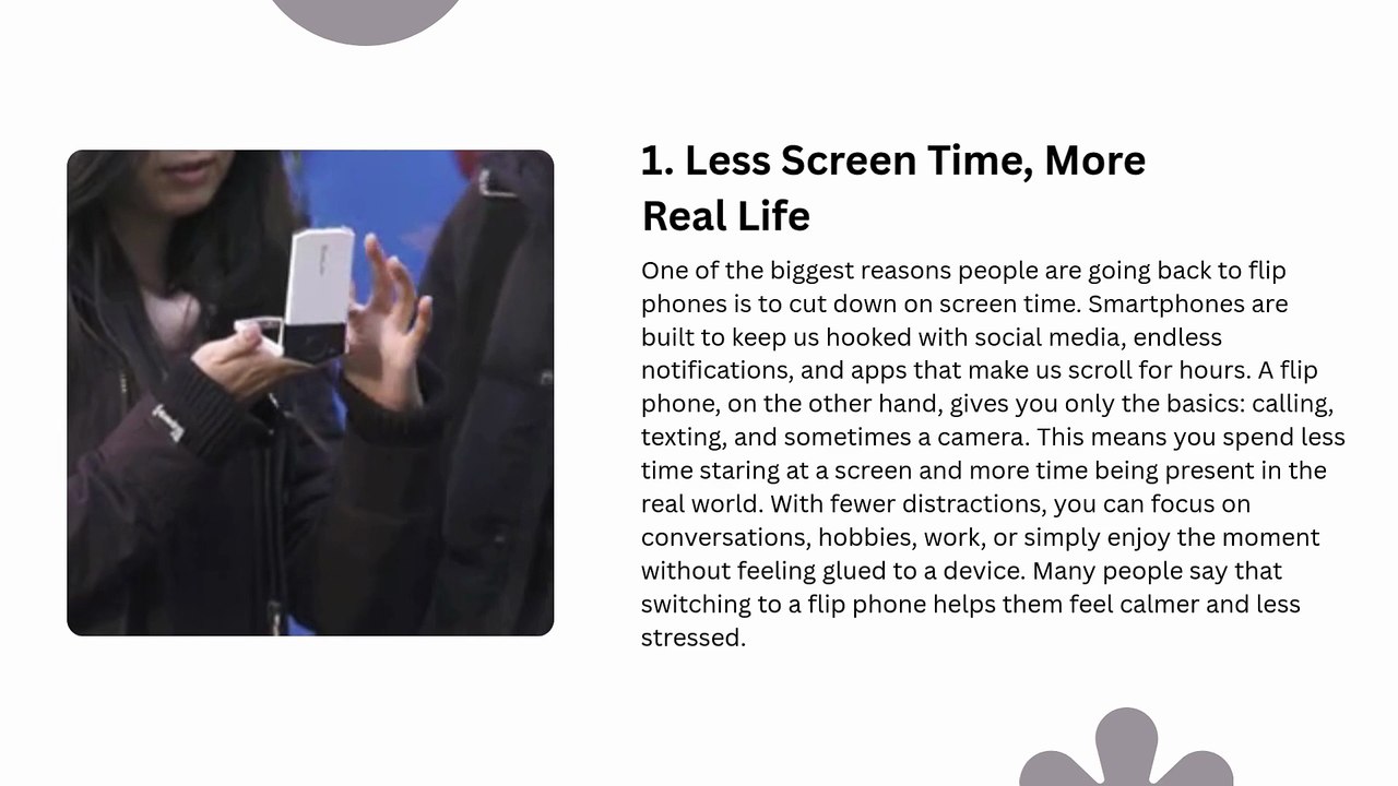 Y2KPHONES Shares 5 Advantages of Switching to a Flip Phone